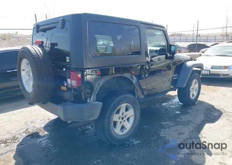 2012 Jeep Wrangler Sport из США, поврежденный, VIN 1C4AJWAG6CL201467